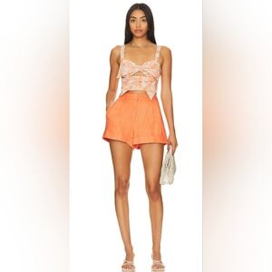 CAMI NYC Rabia Short in Papaya